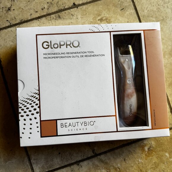 New GLOPRO FACIAL MICRONEEDLING TOOL with  FACE DUO attachment head - Picture 2 of 5